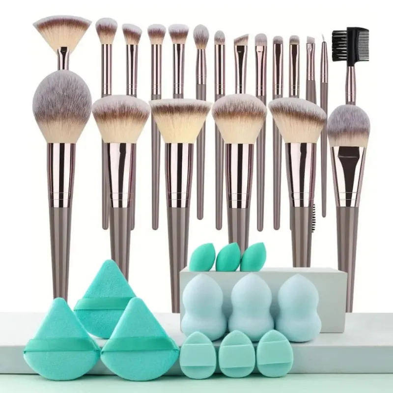 Professional 3-20PCS Makeup Brushes Set Soft Fluffy Foundation Eyeshadow Concealer Blending Blush Brush Kabuki Women Beauty Tool — image 19
