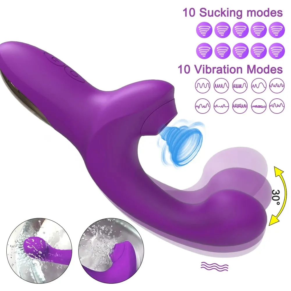 20 prędkości potężny wibrator Dildo dla kobiet Clit Sucker próżniowy stymulator łechtaczki towary dla dorosłych palec poruszający się zabawki erotyczne dla dorosłych