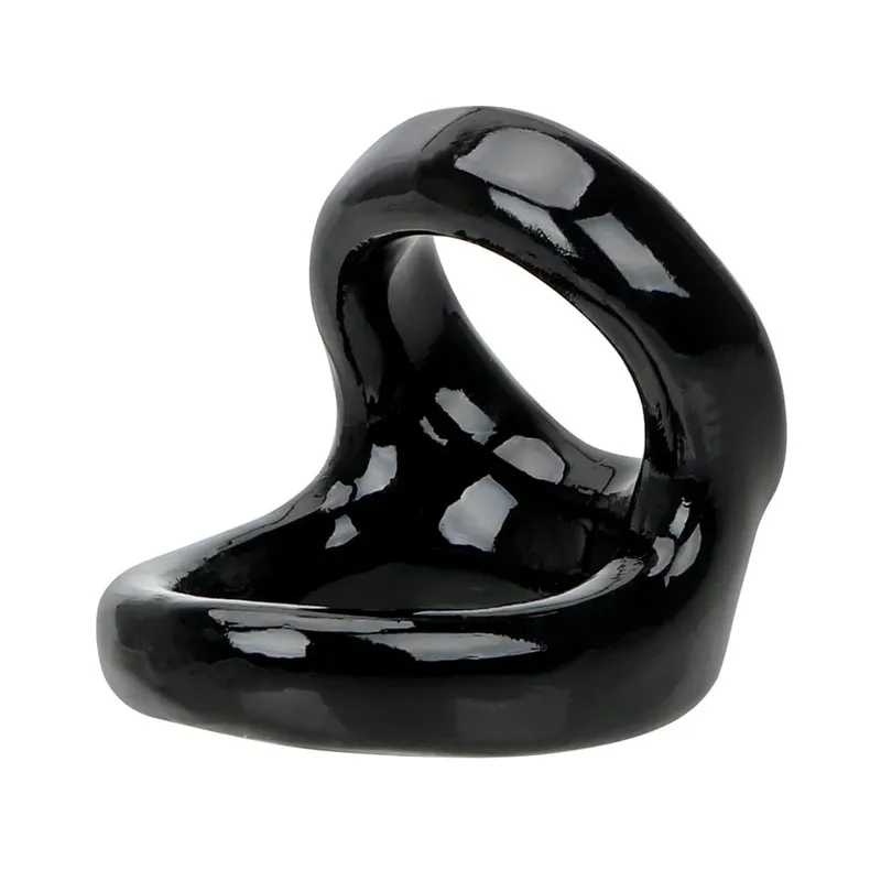 Mannelijke Penis Sleeve Dual Cock Ringen Vertraging Ejaculatie Nozzle Penis Ringen Uitbreiding Herbruikbare Cockring Speeltjes voor Mannen Volwassenen