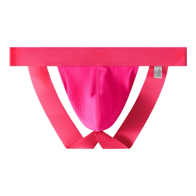 Mens Briefs Ice Silk Underwear Pouch Panties Low Waist Open Butt Underpants G Strings High Quality Cotton Jock Strap