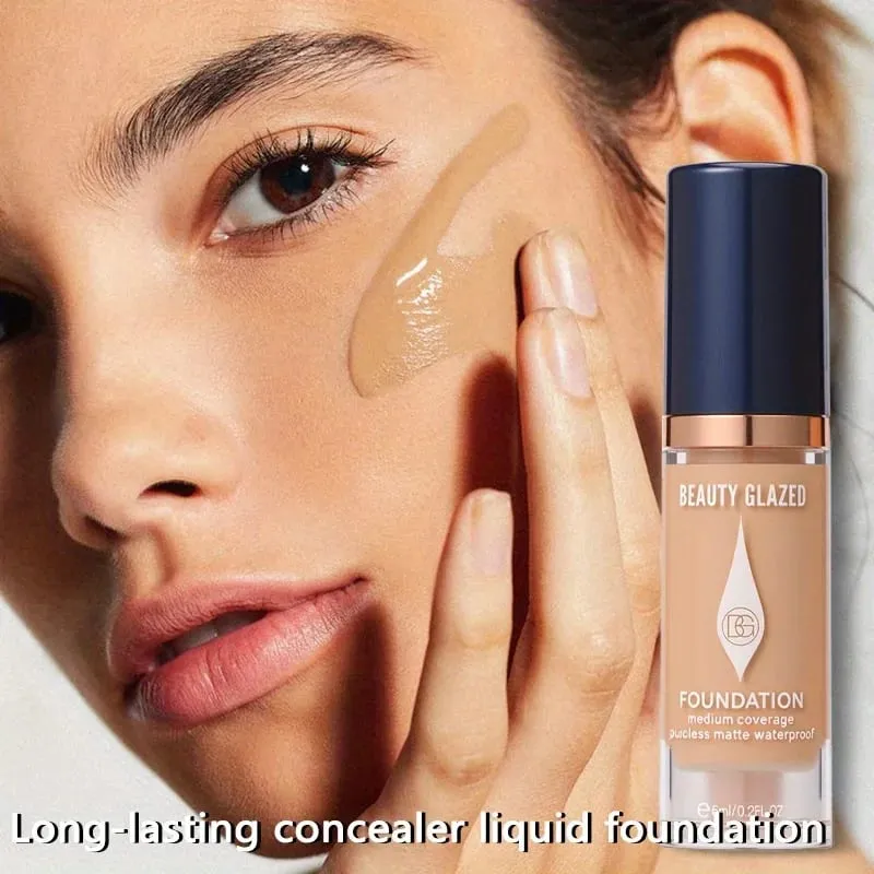 4pcs/set Magic Face Makeup Kit Natural Moisturizing Primer Long Lasting Waterproof Concealer Foundation Travel Face Makeup Set