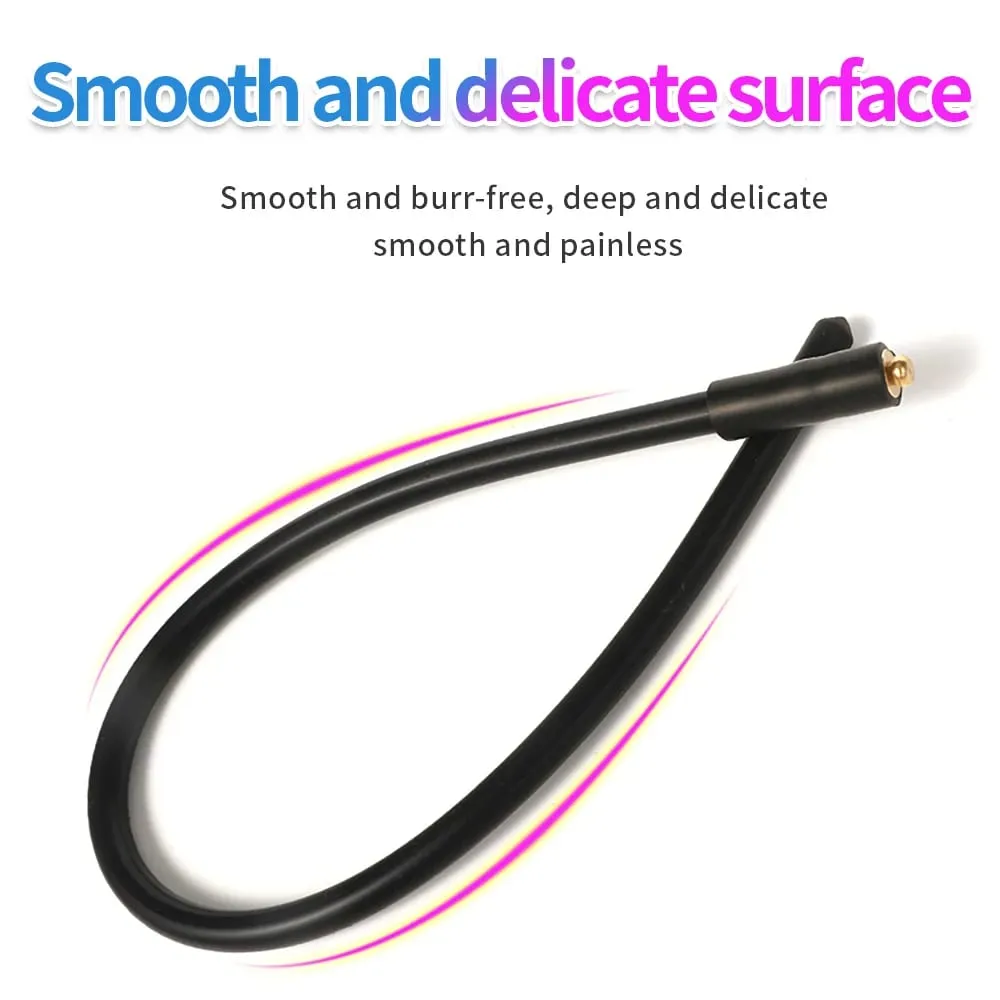 SM Electric Shock Urethra Player Metal Bead Urethral Sounding Plug Penis Ring Prostate Massage Horse Eye Rod Sex Products — image 4