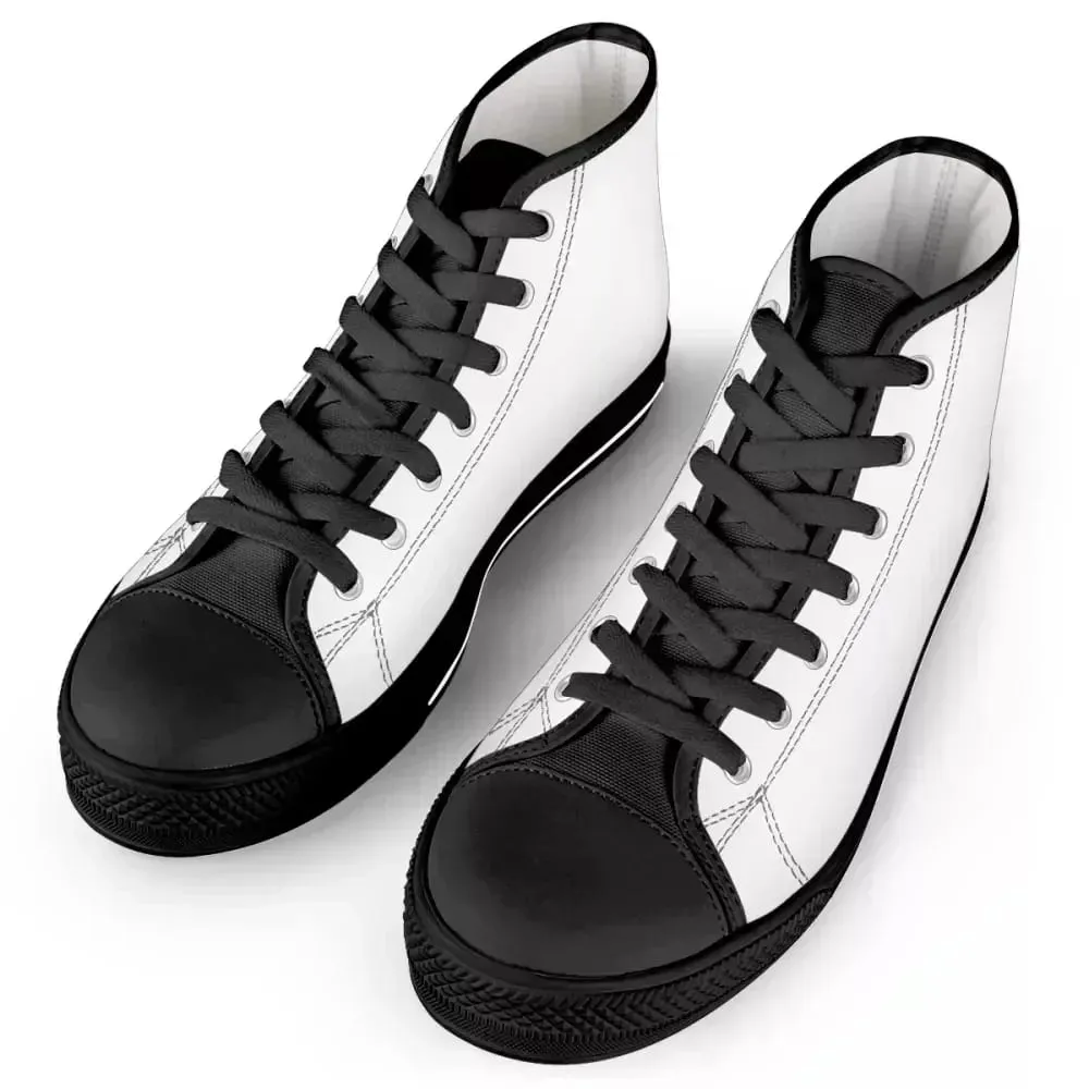 Custom Shoes Customized Plus Size 48 47 Logo Image Men High Low Top Canvas Shoes Sneakers Ladies Unisex Dropshipping — image 3