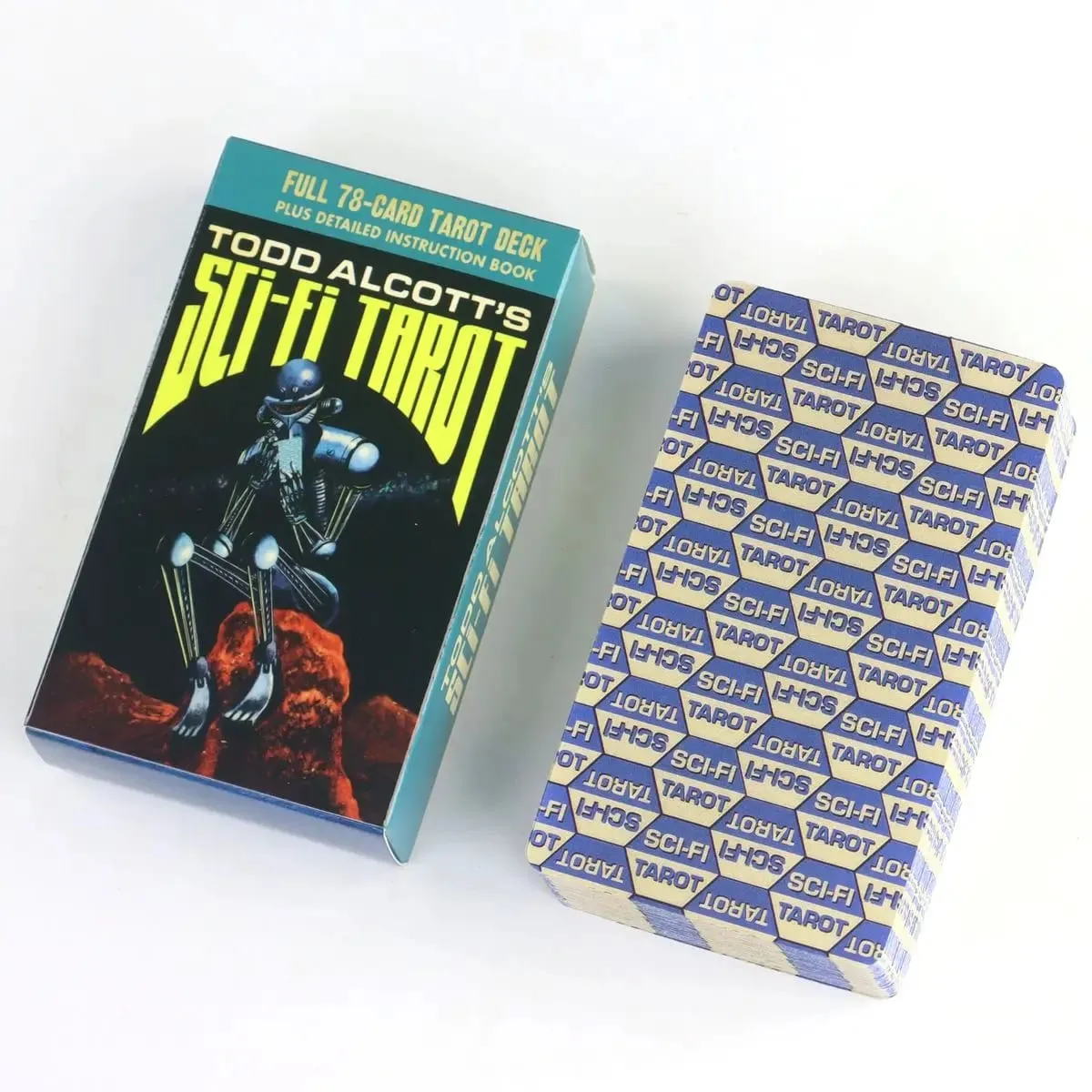 Todd Alcott's Sci-Fi Tarot Science-Fiction-themed Tarot Deck Based on Rider Waite System 10.3*6cm 78 Pcs Tarot Cards — image 3