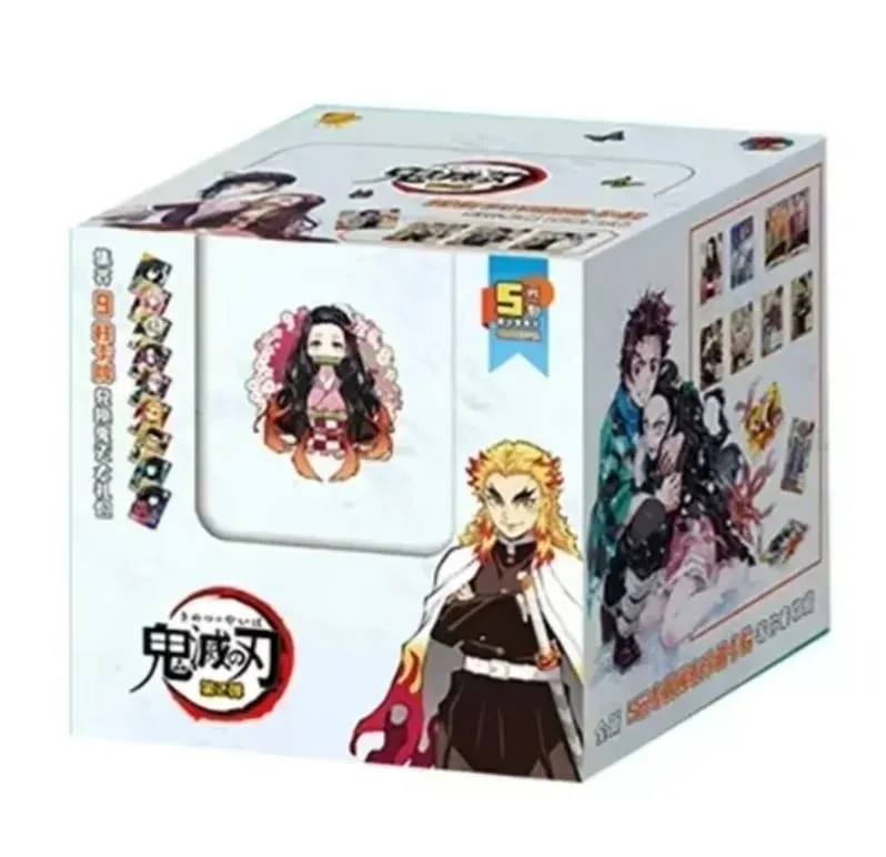 New Original Demon Slayer Cards Infinite Train SSP Card Diamond Rare Card Tanjirou Kamado Nezuko Character Collection Card
