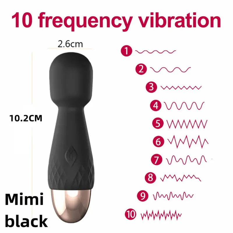 Wand Massager Jumping Egg Bullet Vibrator G-spot Nipple Clitoris Stimulator Adult Sex Toys for Women Dildo Masturbator Sex Shop