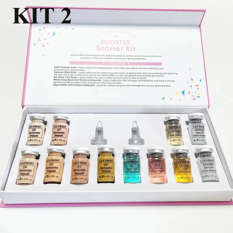 8ml BB Cream Hyaluronic Acid Facial Glow Serum Ampoule Essence Peptide Moisturizing Foundation Skin Rejuvenation Face Care — image 12
