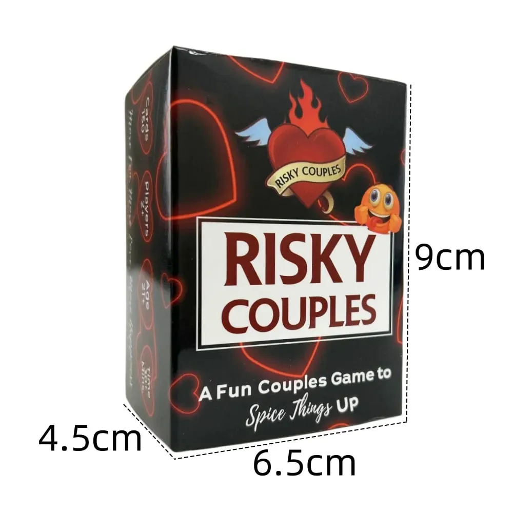 Risky Couples Super Fun Couples Game For Date Night Spicy Dares Questions For Your Partner Romantic Anniversary Card Game — image 6