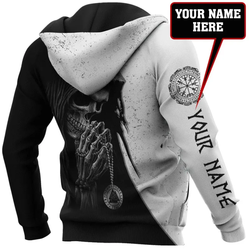 Men's Hooded Sweatshirts Men Vikings Brand Novelty Hoodies and Sweatshirts Fashion Unisex Hoody Oversized Hoodie Leisure New — image 4