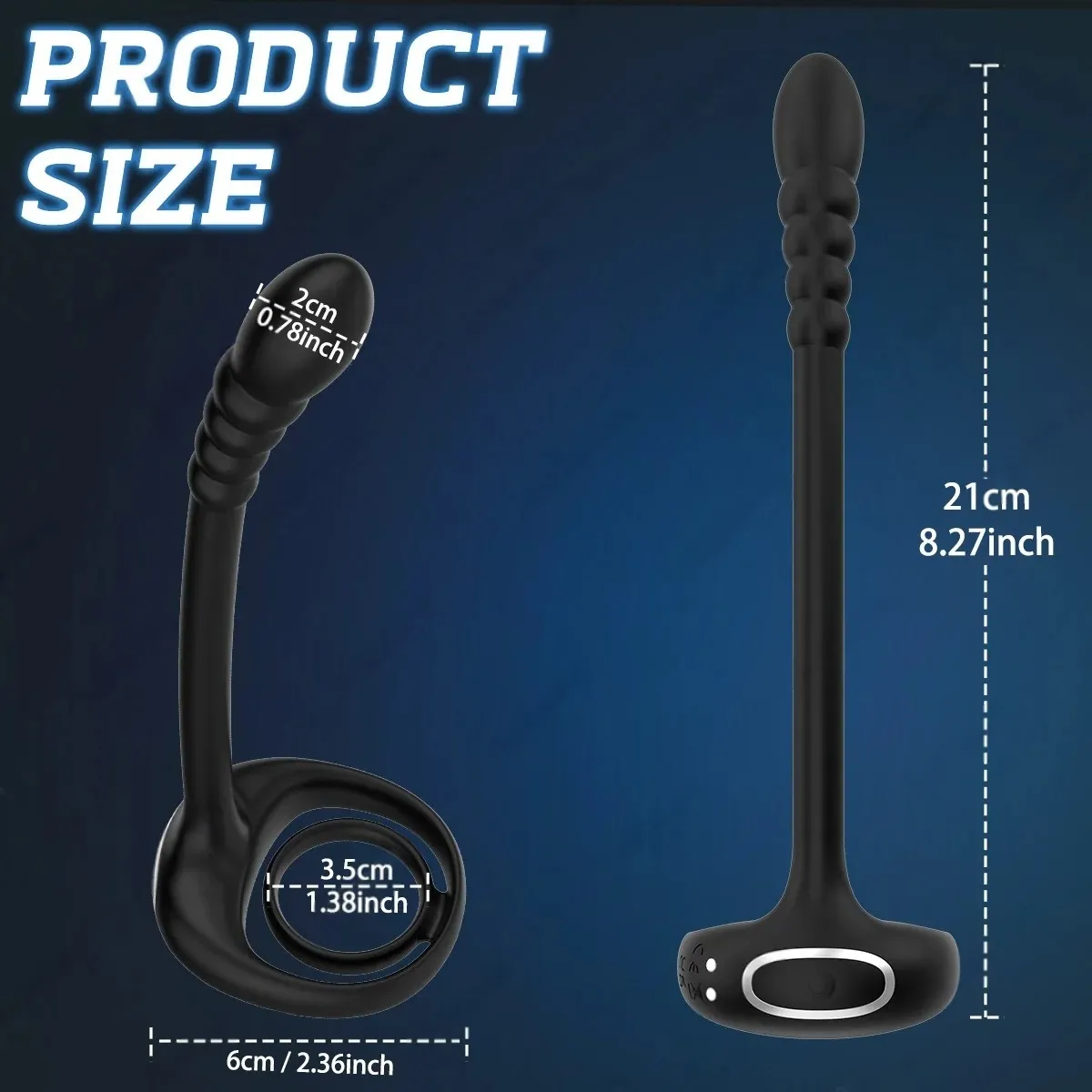 Remote Cock Ring for Men Anal Butt Plug Stimulator APP Control Prostate Penis Massager Masturbator Adult Sex Toys for Gay 18+