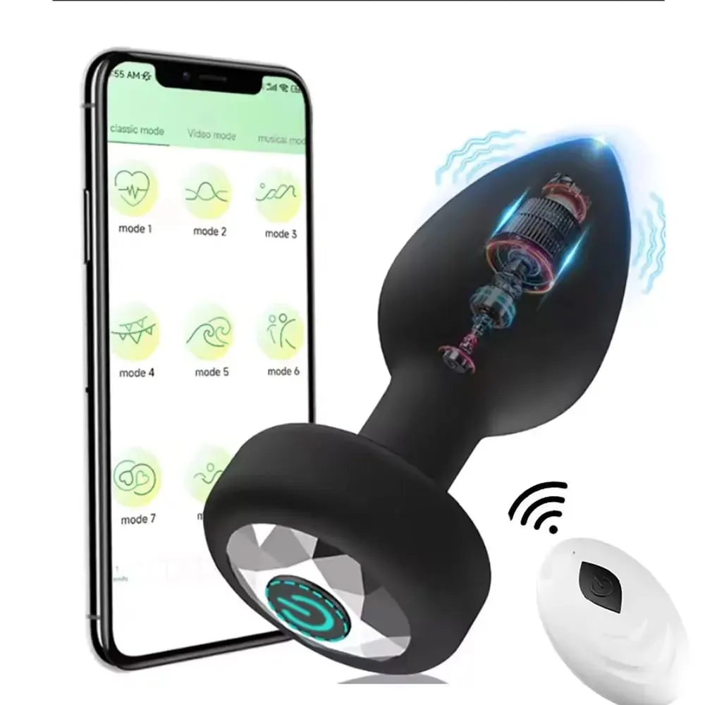 Anal Vibrator Wireless Remote Control Butt Plug Men Prostate Massager Female Vagina Masturbator for Adult Sex Toys Women Men Gay — image 1