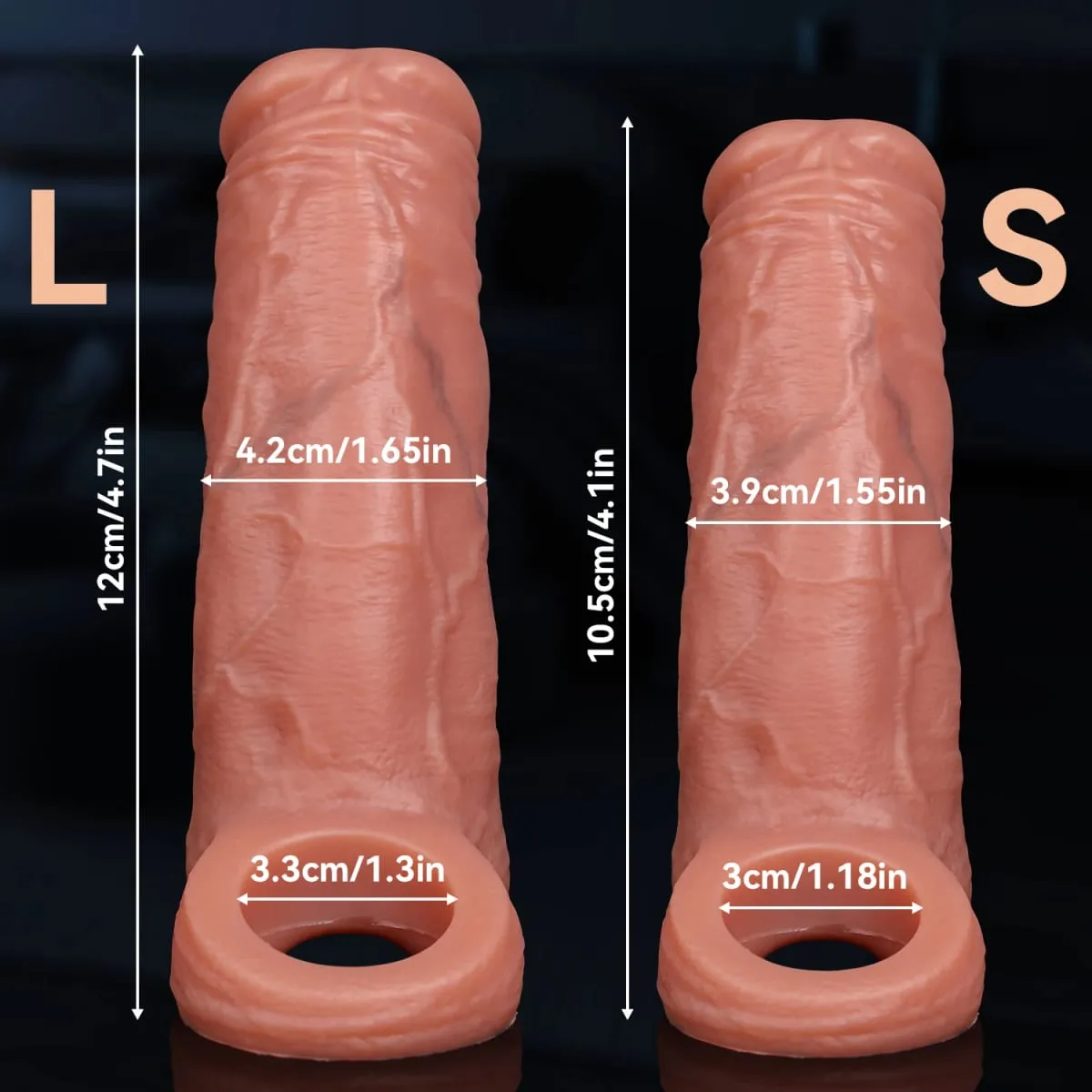 Mužská ejakulace erekční kroužek, opakovaně použitelný vodní sprej pro zvětšení penisu silikonové dildo sexuální hračky pro muže, kondom, pár