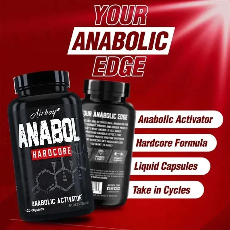 Anabol Hardcore Supplement - Anabolic Muscle Building Supplements That Promote Muscle Protein Synthesis and Increase Strength