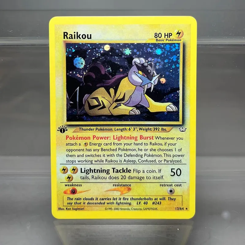 PKM Proxy Cards Jungle Classic 1996 1st Edition Gyarados Magneton Cards Collection PTCG Jolteon Foil Card (NG)