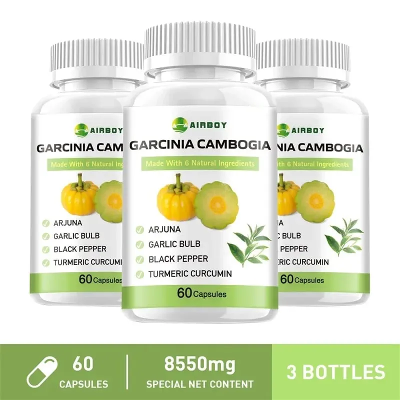 Kapsul Garcinia Cambogia - Membakar Lemak Pengurusan Berat Badan Penindasan Selera Makan Meningkatkan Metabolisme