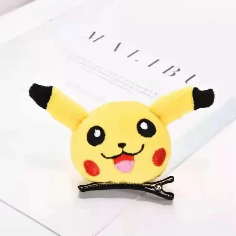7styles Pikachu Cute Hair Accessories Pokemon Headband Plus Doll Headband Hair Rope Wristband Kawaii Children Toys Cosplay Gifts