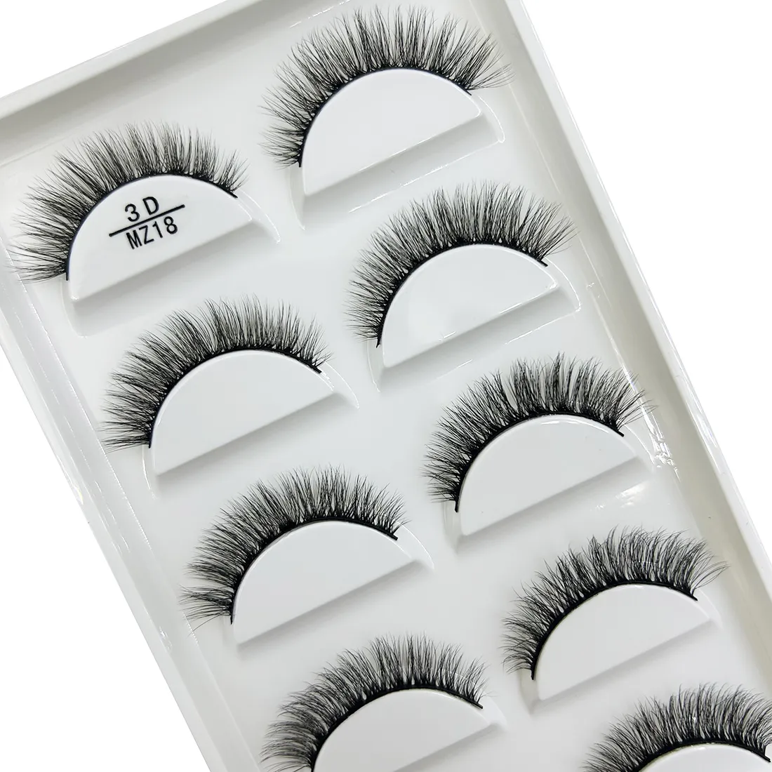 New 28 Style 5 Pairs Natural Mink False Eyelashes Makeup Eyelash Extension Fake Eye Lashes Faux Cils Make Up Beauty Cilios — image 5