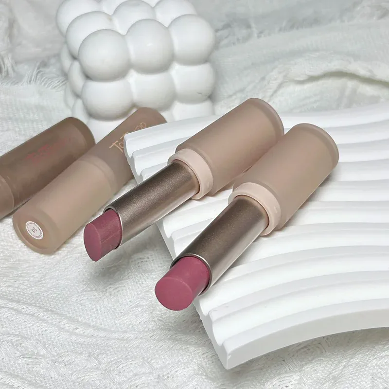 Toot Dodo Matte Lip Mud Cool Brown Low Saturation Waterproof Long Lasting Misty Lip Makeup