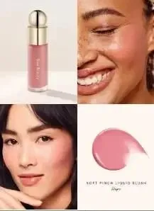 Rare Beauty Easy To Apply Highlighter Eyeshadow Palette Blush Hydrating Brightening Mashed Potato Blush Enhance Facial Details
