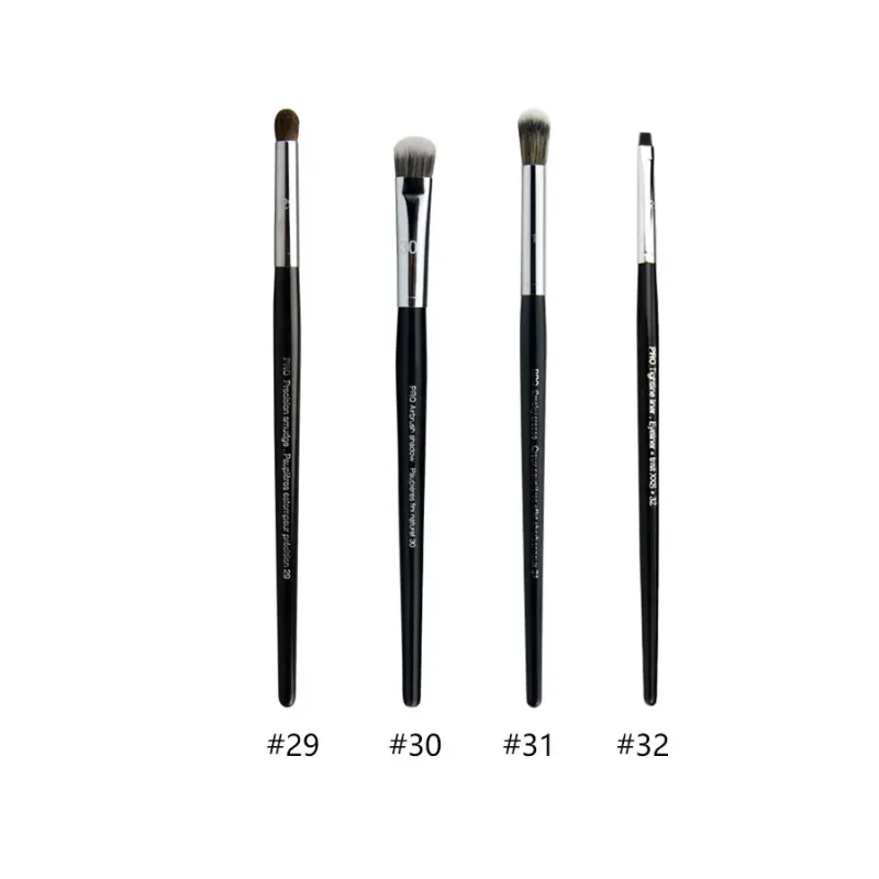 4pcs/set Pro Allover Eye Shadow Makeup Brushes Lip Brow Precision Concealer Blending Domed Crease Smudge Highlight Make Up Brush — image 21