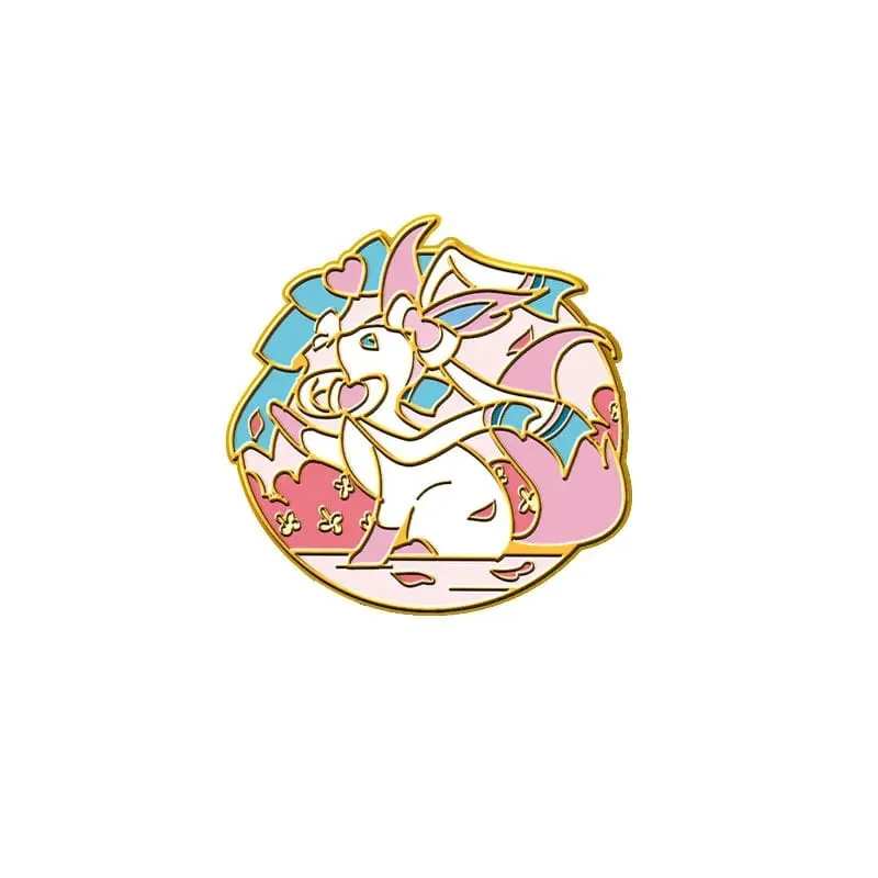 Pokemon Eeveelution Eevee Enamel Pins for Clothes Badges on Backpack Lapel Pin Decoration Anime Jewelry Accessories Gifts