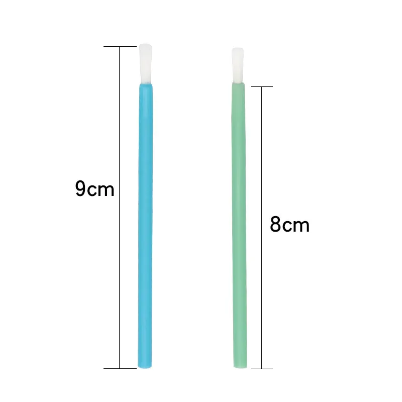 50Pcs Disposable Nylon Fiber Lip Brush Lipstick Wands Clean Applicator lip Gloss Brushes portable Cosmetic women Makeup Tools — image 5