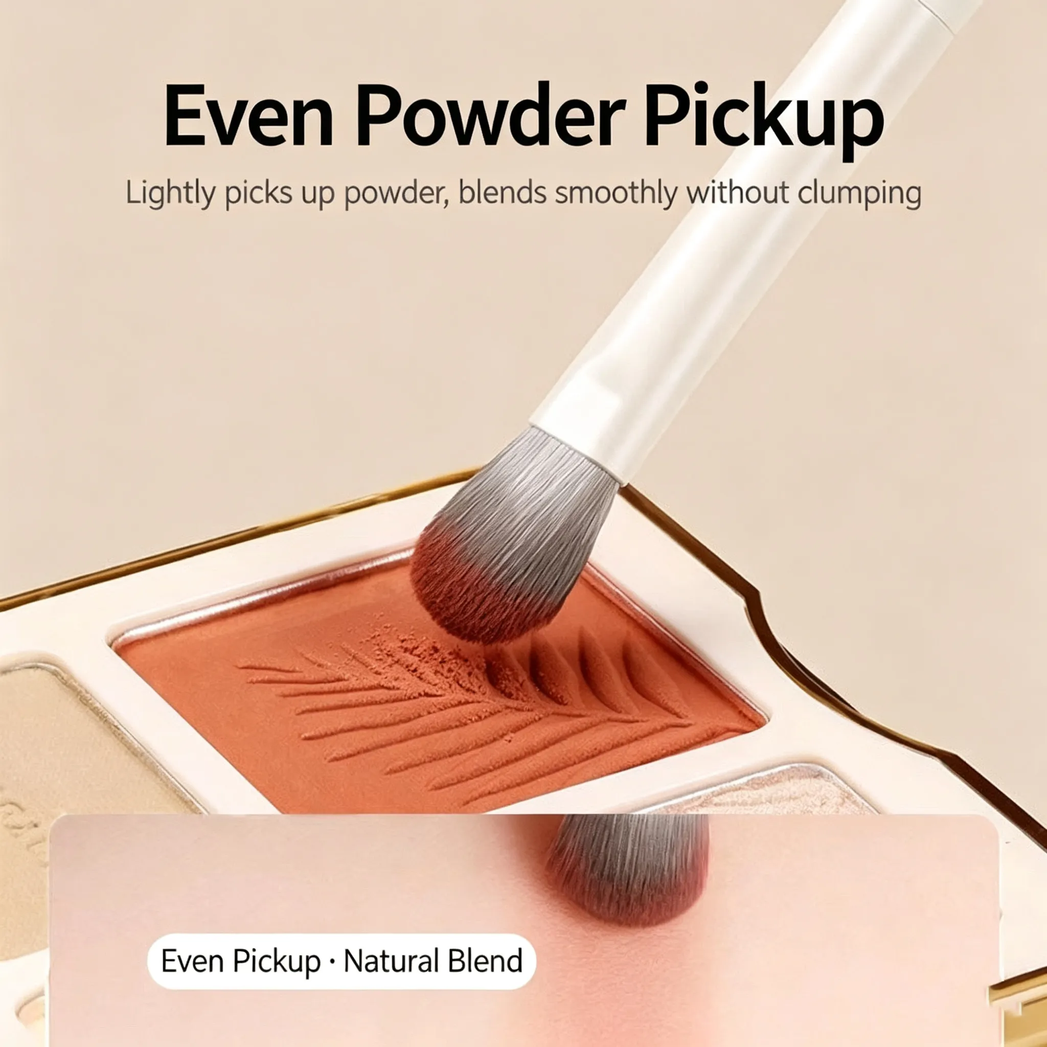 Eye Shadow Brush Set for Beginners Including Color Application Under-Eye Liner and Blending Detail Brushes — image 4