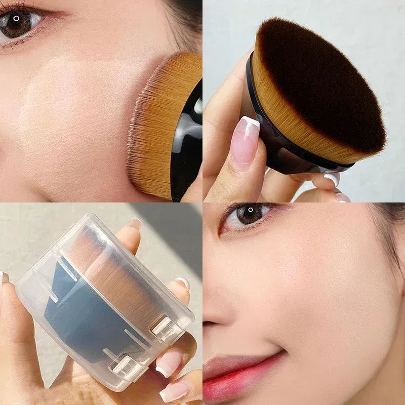 Make up New Magic Makeup Brush Beauty Powder Face Blush Brushes Portable Professional Foundation Brush Large Cosmetics Soft Base — image 6