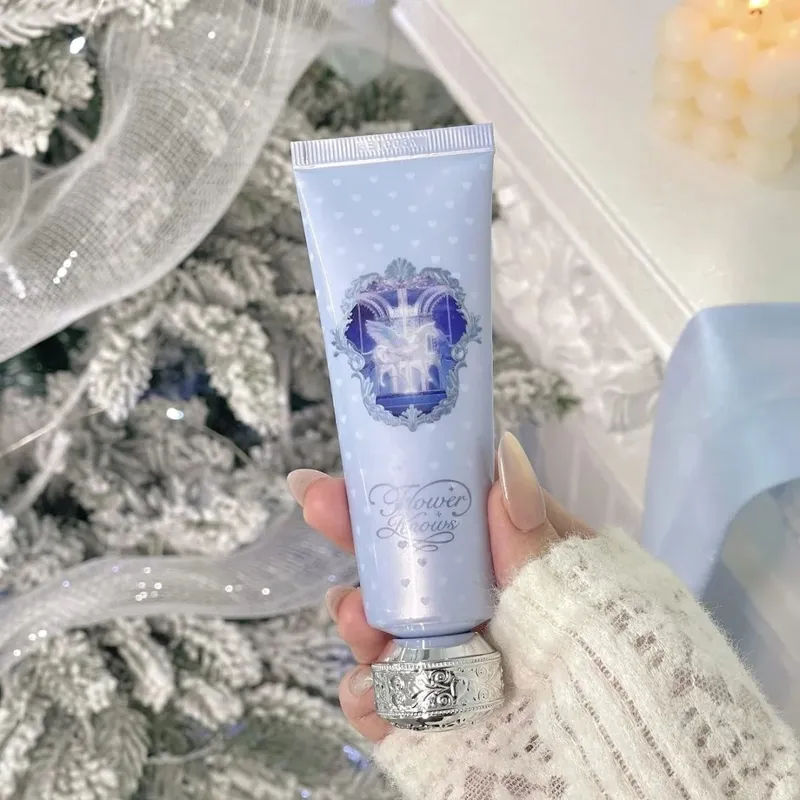 Flowerknows Strawberry Cupid Scented Hand Cream Moisturising Nourishing Skin Care Lotions for Women Whitening Cream Make Up