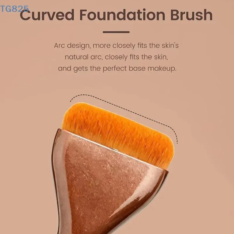 4/5/6/pcs Professional Makeup Brush Set Portable Travel Dual-Ended Multifunctional Makeup Tools Set Foundation Brush Blusher