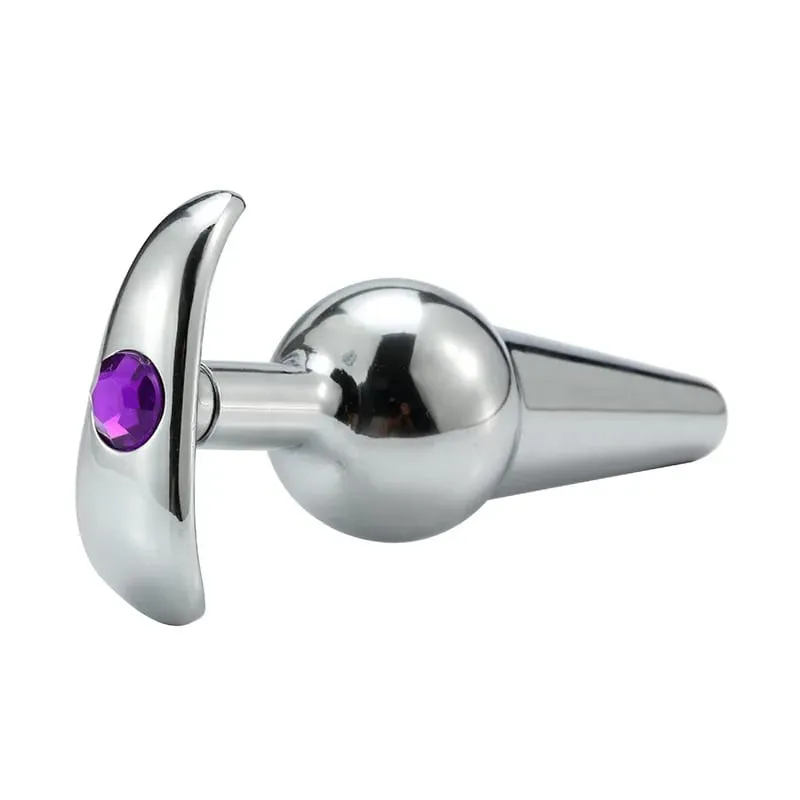 Metal Anal Beads Butt Plug Set Wearable Outerdoor Small Large Anal Plug G Spot Dildo Insert Vagina Anus Sex Toy
