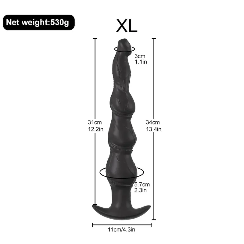 תקע אנאלי רך סיליקון Anal Butt Plug Stimulator צעצועי מין למבוגרים לגברים נשים לעיסוי ערמונית G-Spot מאמן הרחבה אנאלית — image 10