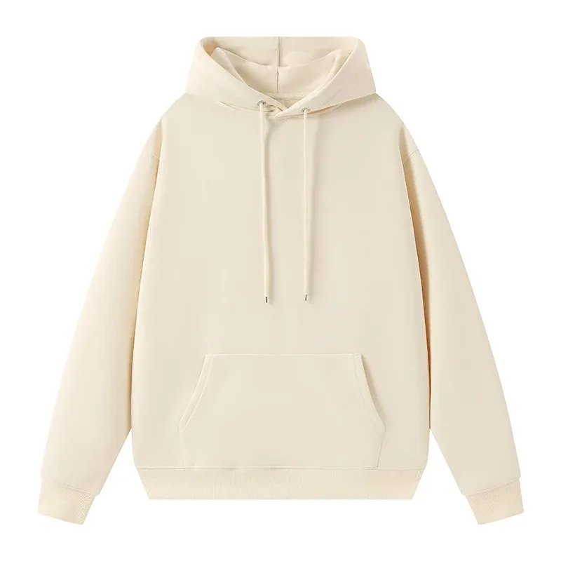 Spring Autumn Unisex Hooded Sweatshirt Men Hoodies Casual Loose Solid Hip Hop Pullover Sweatshirts Mens Streetwear Hoodies