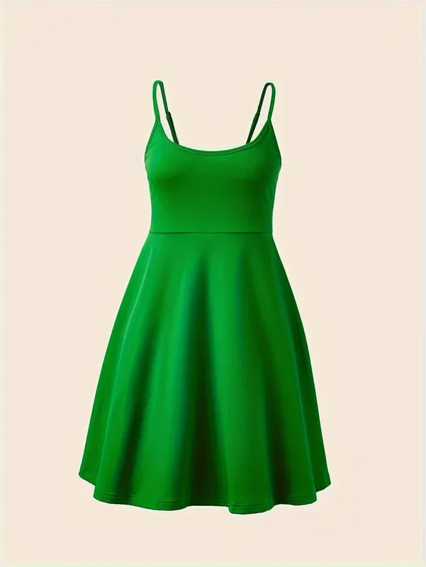 2025 Summer and Autumn New Casual Fashion Women's Strap Dress