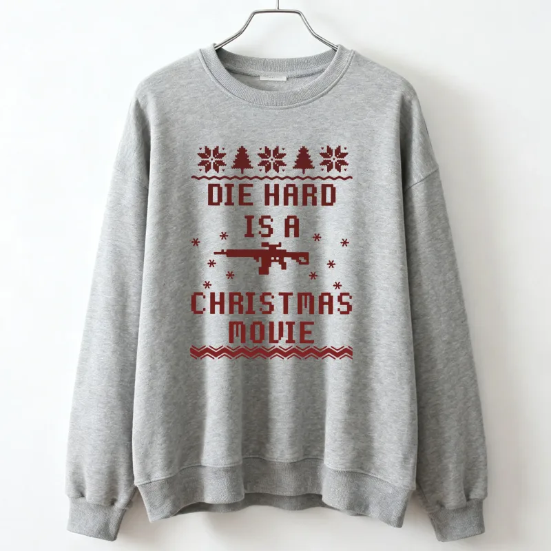 Artık Bir Makineli Tüfeğim Var Die Hard Mclane Naktomi Plaza Unisex Jumper Kazak Erkek Kadın Yeni Kapüşonlular ve Tişörtü Kazak