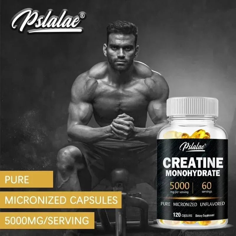 Creatine Monohydrate - Improves Athletic Performance Strength Endurance and Muscle BuildingSupplements