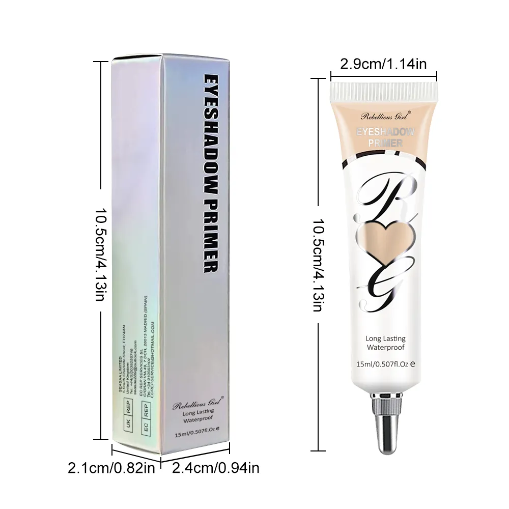6 Colors Matte Eyeshadow Primer – Crease-Proof Oil-Control Eye Base Long-Lasting Smudge-Resistant Color-Correcting Primer