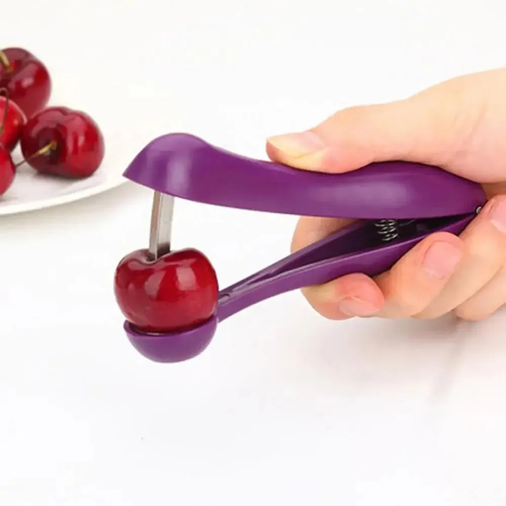 1Pc Multifunction Cherry Pitter Tool Fruit Core Seed Remover Olive Core Corer Remove Pit Seed Gadget Stoner Kitchen Accessories