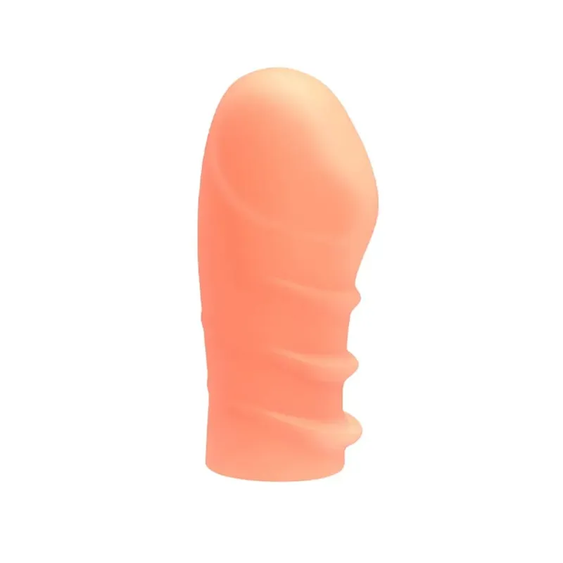 Κάλυμμα ανδρικού πέους σιλικόνης Realistic Dildo Cock Pump Phallus Extender Enlargement Dick Growing Ejaculate Orgasm Sex Toys for Man