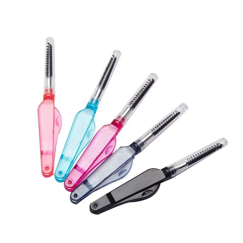 1 Pc Dual Purpose Double Head Stainless Comb Eyelash Eyebrow Comb Makeup Mascara Brushes Eyelashes Wands for Make Up Tools — image 3