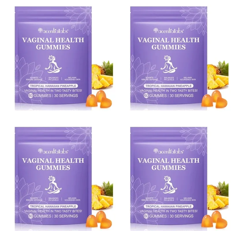 Acentiallabs Vaginal Health Gummies with Bacillus Coagulans and Vitamin C Supports Immune Defense and PH Balance 60 Gummies — image 10