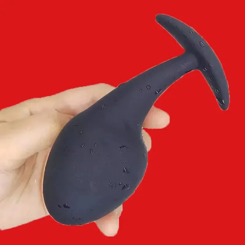 Silicone Anal Dilator But Butt Plug Tadpole Shaped Buttplug Butplug Analplug Anus Ass Beads Anchor Sex Toys Prostate Massage — image 3