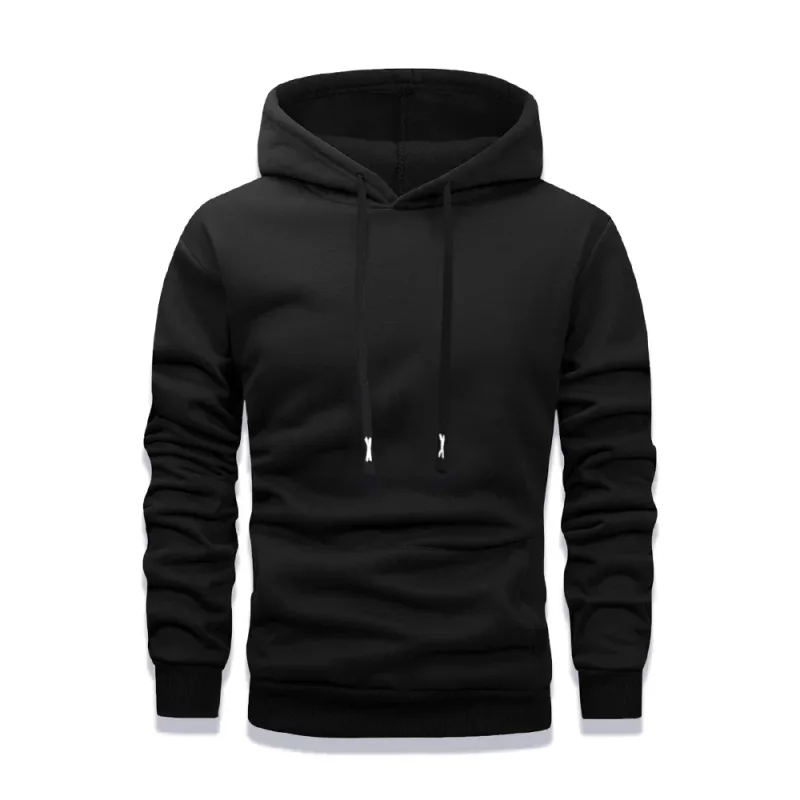Spring Autumn Pullovers Fashion Black Multiple Colour Oversized Sweatshirts Top Men's Casual Hoodies Women's Fleece Warm Hoodies