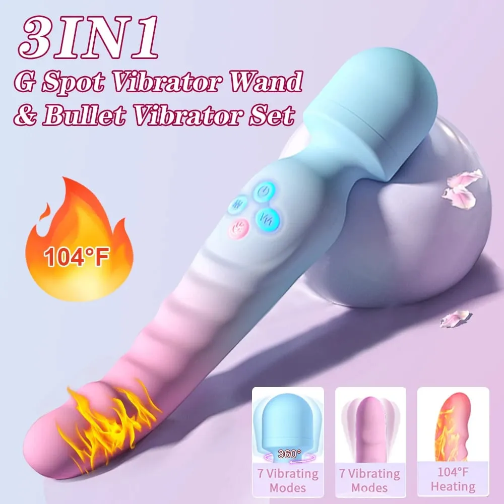 3 IN 1 Mode Powerful Vibrator AV Sex Machine Magic Wand Clitoris G Spot Stimulator Female Vagina Massager Woman Adults Sex Toys