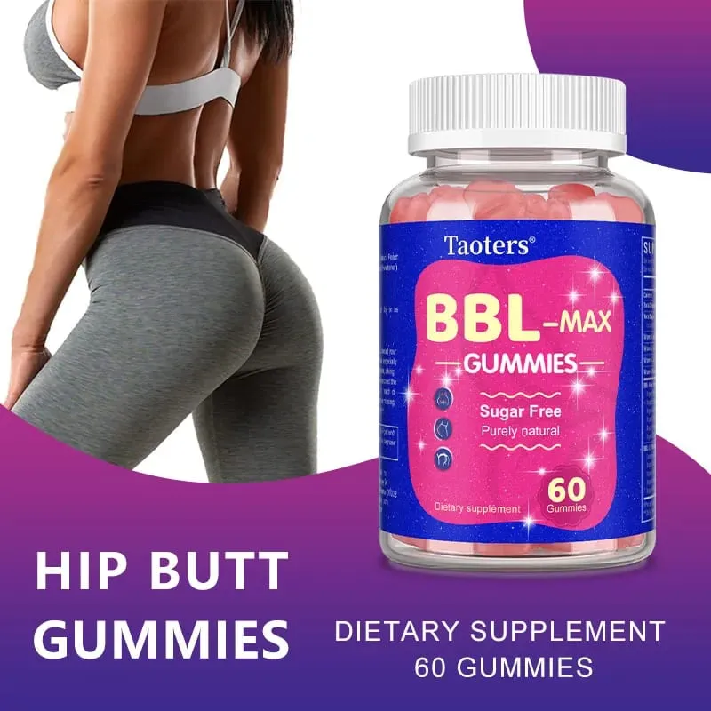 Buttocks Enlargement Gummies for Women - BBL- MAX Gummies - with Multivitamins and Herbal Extracts — image 3