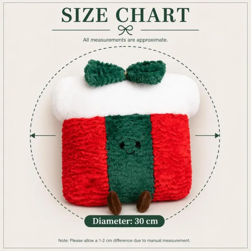 Cute Creative Shape Christmas Pillow Soft Stuffed Comfortable Gingerbread Man Cushion Seasonal Pattern Waist Cushion Home Decor