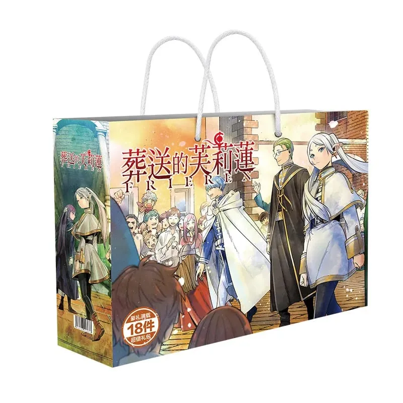 Anime Lucky Gift Bag Bungou Stray Dogs Haikyuu Collection Toy Include Postcard Poster Bookmark Lomo Cards Genshin Impact Figure