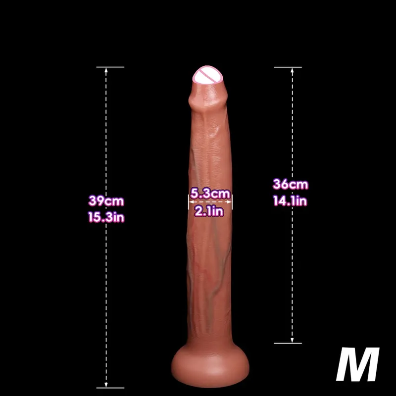 Extra Long Realistic Dildos G Spot Stimulation Deep Touch Penis Vagina Anal Dildo Dick Adult Sex Toys for Women Men Butt Plug
