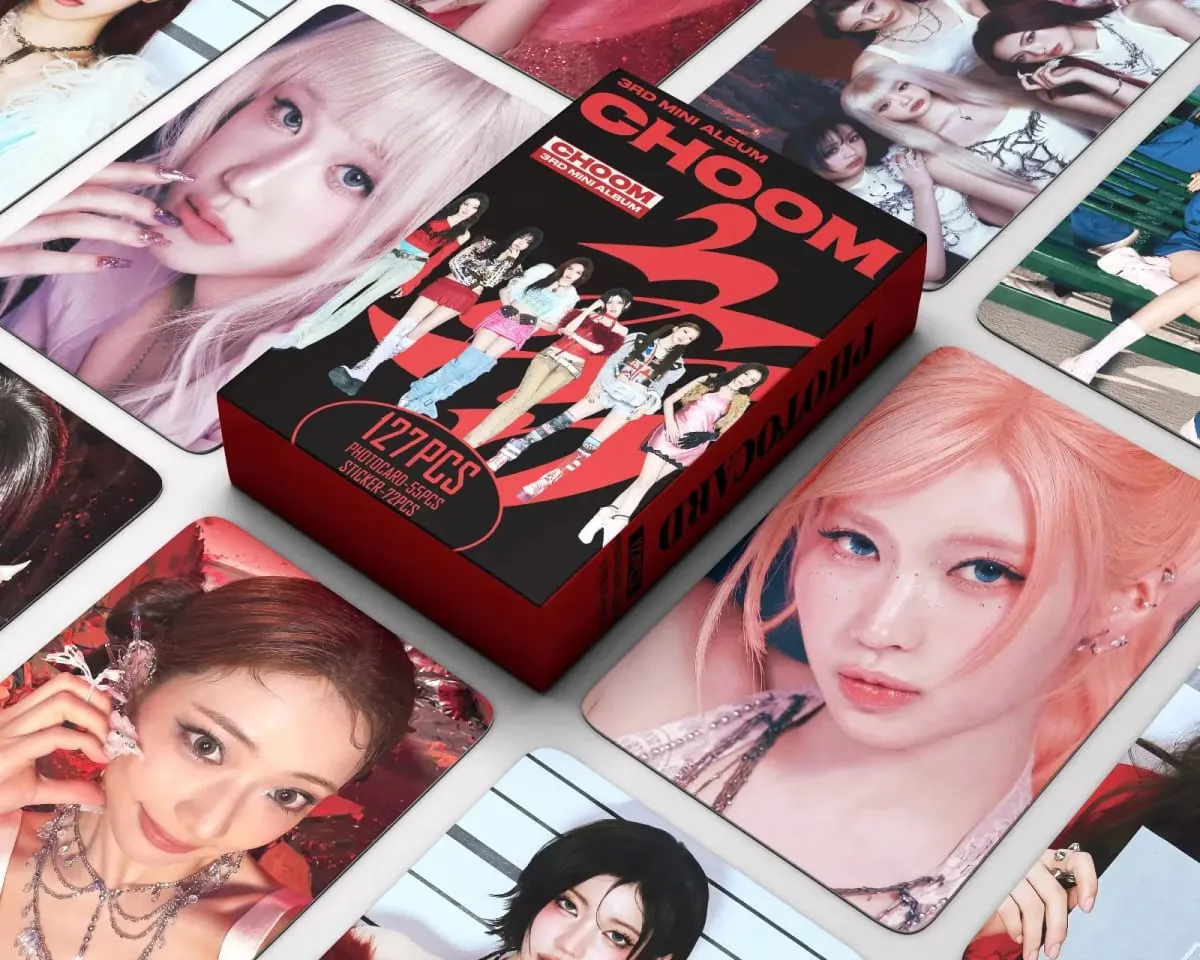 127PCS BM CHOOM Photocards Lomo Cards Set Photocards Photo Lomo Cards Fans Collection Printed Cards — image 5