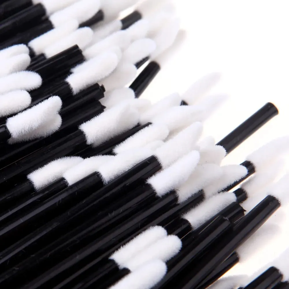 Makeup Brushes 5/50/100 Pcs Black Lip Brushes Applicator Eyelash Brushes Gloss Lipstick Wands Cosmetic Professional Make Up Tool